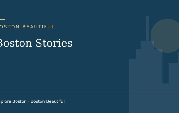 Boston Stories — Boston Beautiful guide cover (illustration)