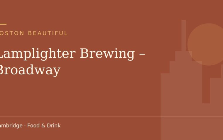 Lamplighter Brewing – Broadway